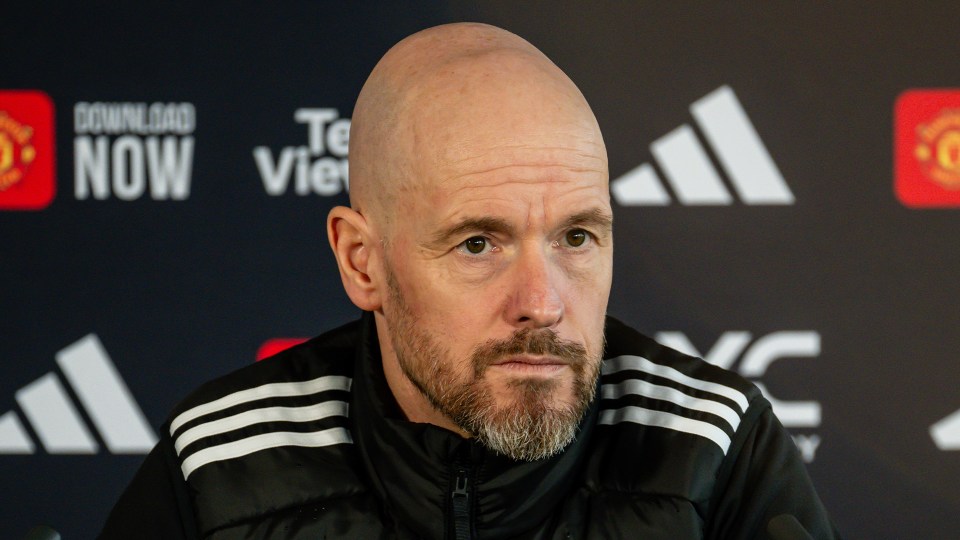 Ten Hag forced to give press conference for match he’ll never manage with Man Utd boss blissfully unaware he’d be sacked