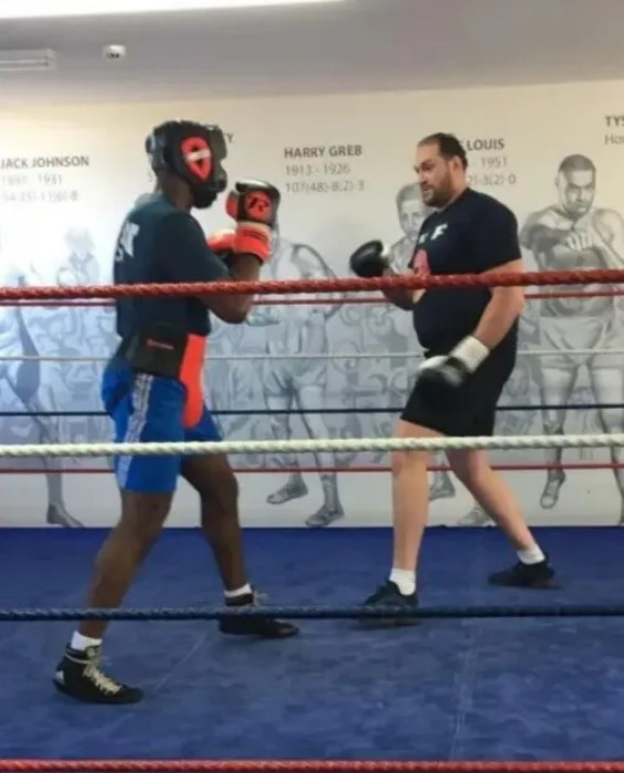 How 27-stone Tyson Fury sparred teenage Daniel Dubois with ONE SHOE and was left amazed