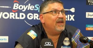 ‘It’s a load of b*****ks,’ fumes Gary Anderson as he rants at lack of ‘respect’ for world’s top darts player