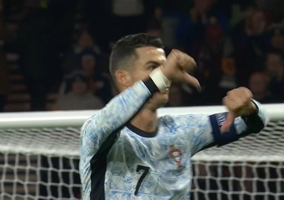 Watch Cristiano Ronaldo ’embarrass himself’ with trademark full time tantrum as Portugal held to draw by Scotland