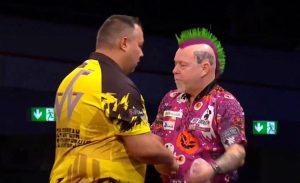 ‘Worst performance I’ve ever seen’ say stunned darts fans as defending champ WHITEWASHED in European Championship shock