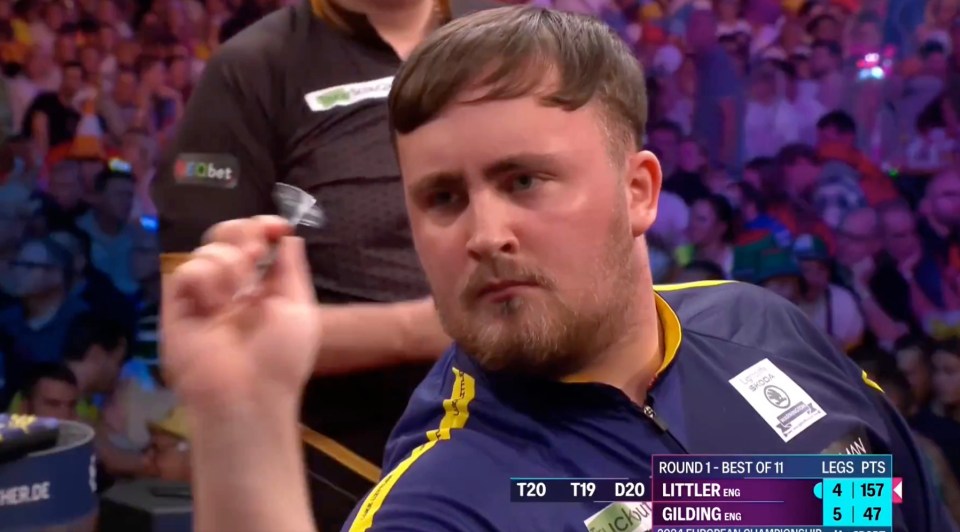 Luke Littler stunned by rival 36 YEARS older than him as Nuke loses in first round for third major tournament in a row