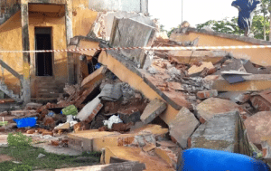 Just In: 40 Persons Trapped In Abuja Building Collapse