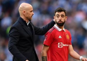 Bruno Fernandes Reacts To Erik ten Hag’s Exit From Manchester United