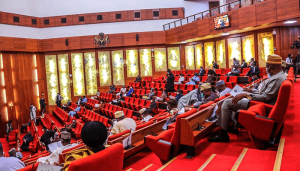 Laughter Fills Senate Chamber As Senator Hanga Jokes About Feeling “Threatened” by Kano Ministerial Nominee