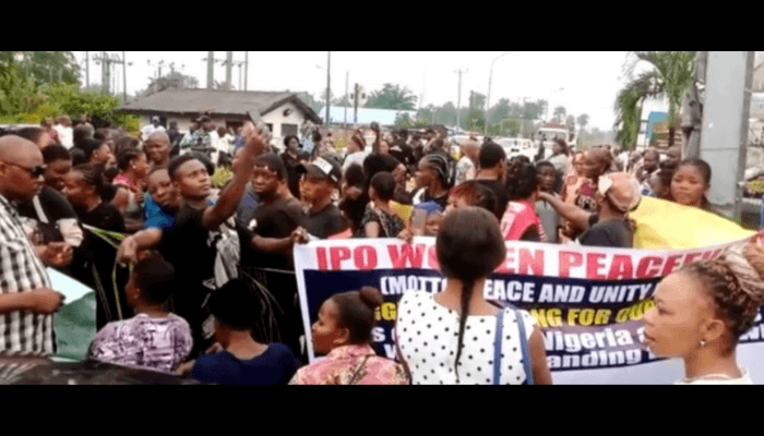 Wike camp begins protests in Port Harcourt to stop LGA election