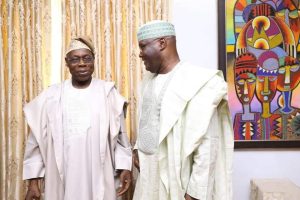 Atiku Excited As He Reunites With Obasanjo (Video)