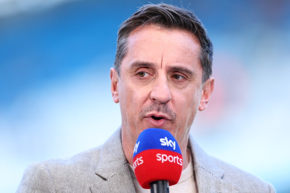 Gary Neville predicts exact date Erik ten Hag will be sacked as he rants Man Utd ‘can’t be 14th after nine games’