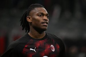 Rafael Leao Urges AC Milan To Be Wary Of Victor Boniface