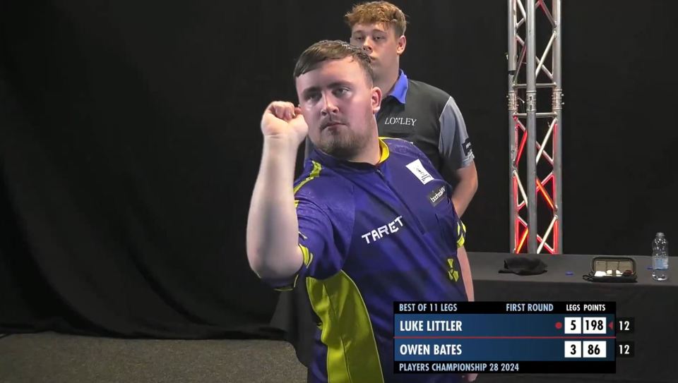 Eagle-eyed viewers notice Luke Littler change as fans claim darts star is ‘already bored’