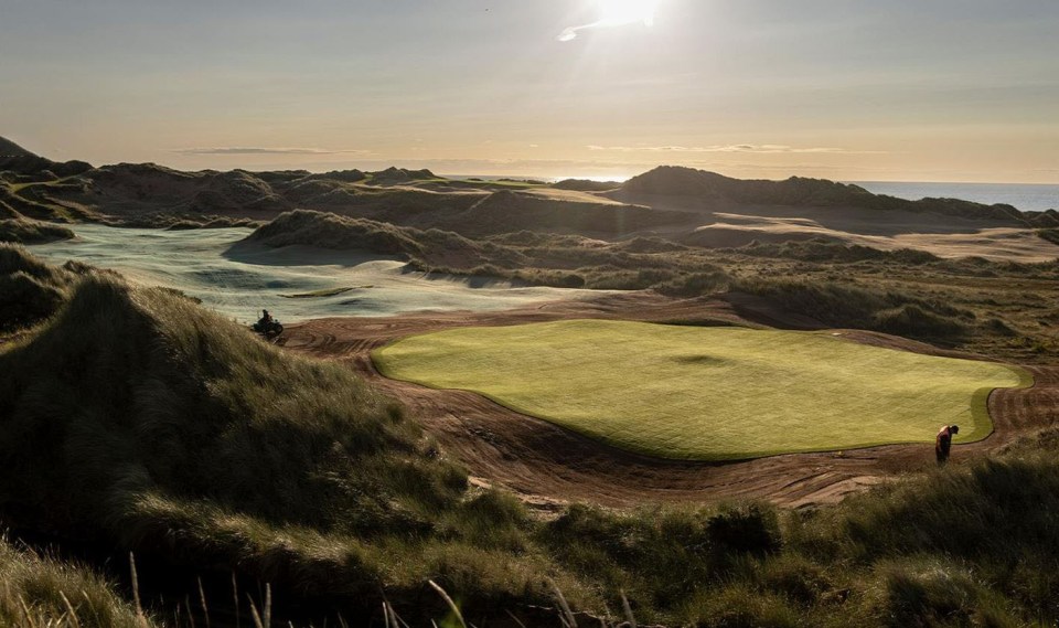 Inside Donald Trump’s second golf course in UK which will form ‘greatest 36 holes in golf’ as incredible pics revealed