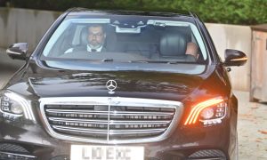 Erik ten Hag hides from cameras as he’s pictured for first time since Man Utd sacking leaving home in back of car