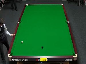 World’s unluckiest snooker player throws head back in disgust after breaking unwanted 147 record