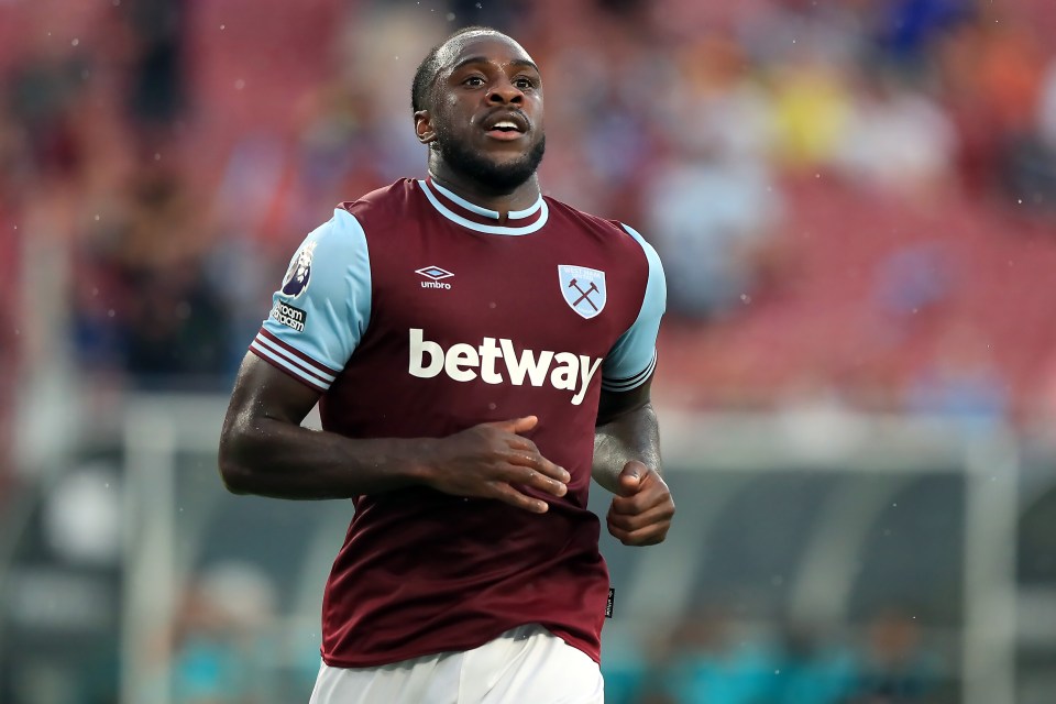 West Ham star Michail Antonio forced to take SCISSORS to his own kit for unusual problem