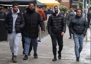 Ruben Amorim goes completely unnoticed by oblivious Manchester shoppers days after taking charge as Man Utd manager