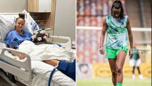 Ashleigh Plumptre Celebrates Return To Super Falcons