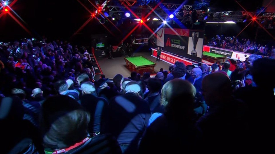 Snooker UK Championship SUSPENDED due to medical emergency in the crowd with fans evacuated