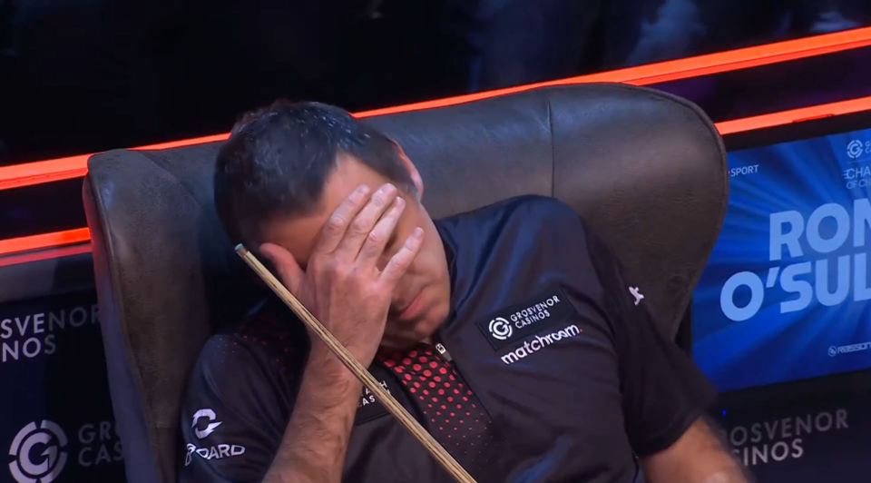 Ronnie O’Sullivan LOSES from 3-0 up to exit Champion of Champions Snooker leaving commentators shocked