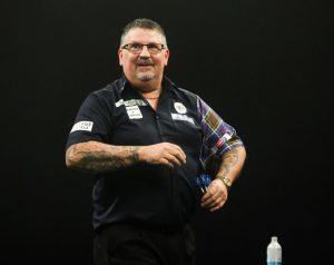 Gary Anderson jokes he’ll KICK Luke Littler before their Grand Slam of Darts semi-final