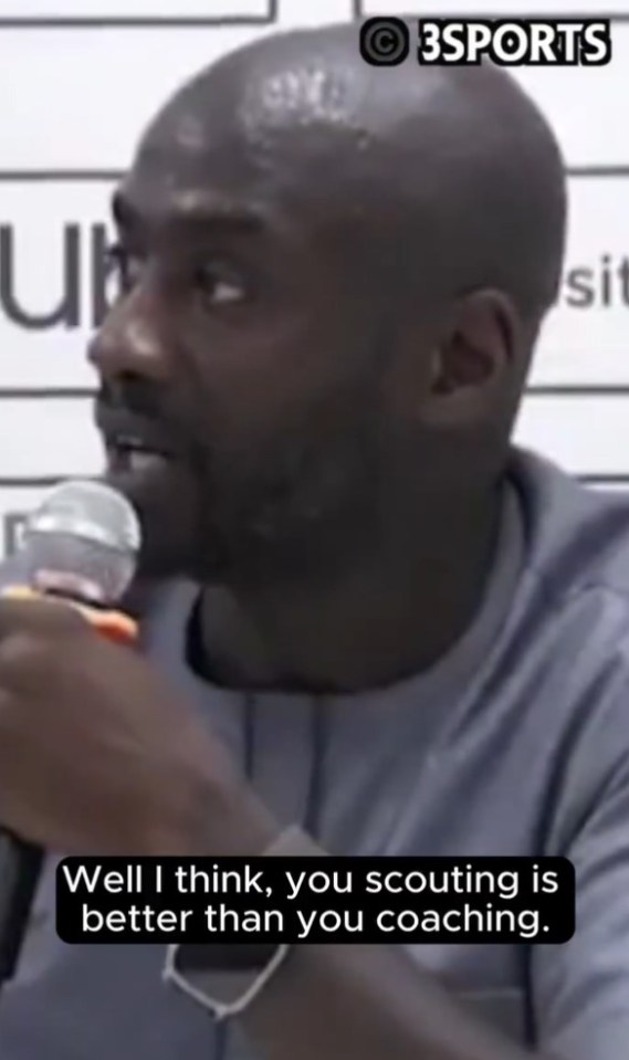 Watch awkward moment journalist tells Ghana manager ‘you are not good at coaching’ in fiery press conference