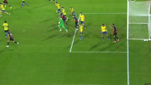 Mallorca star’s ‘ugly gesture’ spotted by VAR before he is shown red card in win over Las Palmas