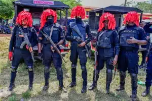 Tight Security At Ondo INEC Office Ahead Of Governorship Election