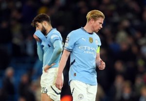 Man City 3 Feyenoord 3: Pep Guardiola’s nightmare run goes on as hosts throw away THREE-GOAL lead to draw