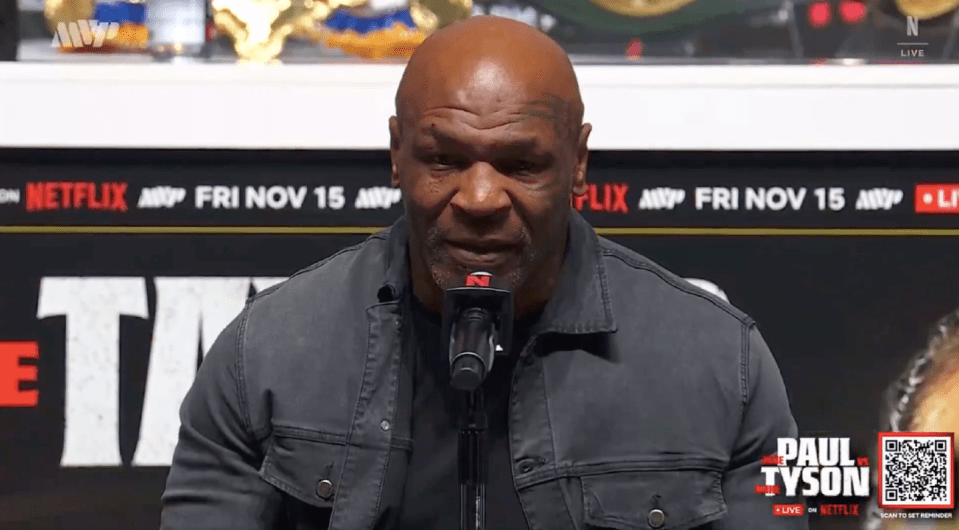 ‘Did you hear what I said?’ – Mike Tyson lashes out at reporter in Jake Paul press conference… leaving fans petrified