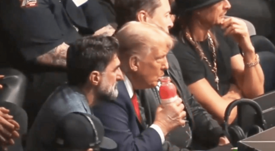 ‘This is sick, man’ says KSI as clip of USA President Donald Trump drinking Prime goes viral