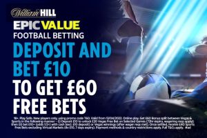 Tottenham vs Roma: Get £60 in football free bets and bonuses with William Hill