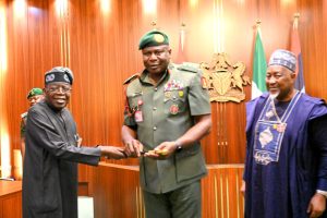 Tinubu Writes Senate, Seeks Oluyede’s Confirmation As Chief Of Army Staff