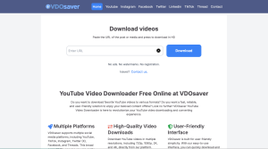 VdoSaver: The Go-To Platform for Downloading Videos Across Social Media Platforms