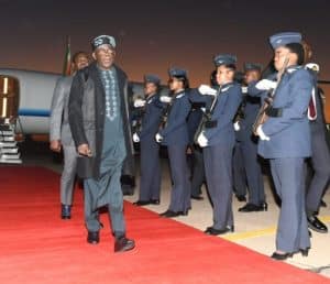 Just In: Tinubu Arrives Brazil For G-20 Summit