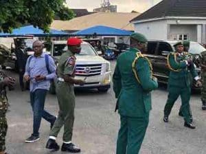 Just In: Remains Of Late COAS Lagbaja Arrive Lagos Airport