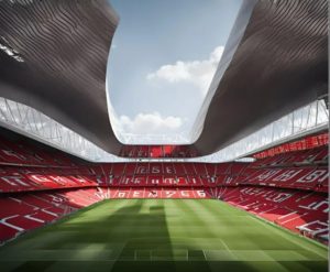 ‘It will be like the fight scene at end of Anchorman’ – expert predicts scrap over £2bn contract for new Man Utd stadium