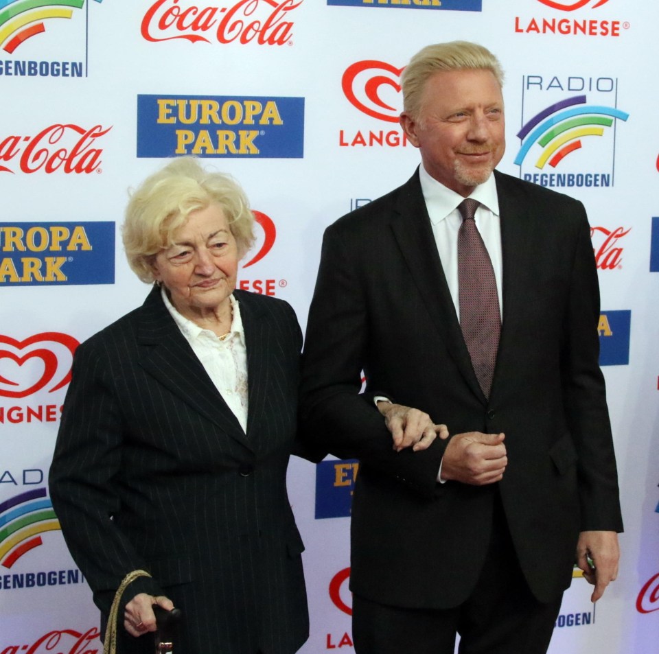 Boris Becker in deep mourning as former Wimbledon champion’s mother Elvira dies aged 89