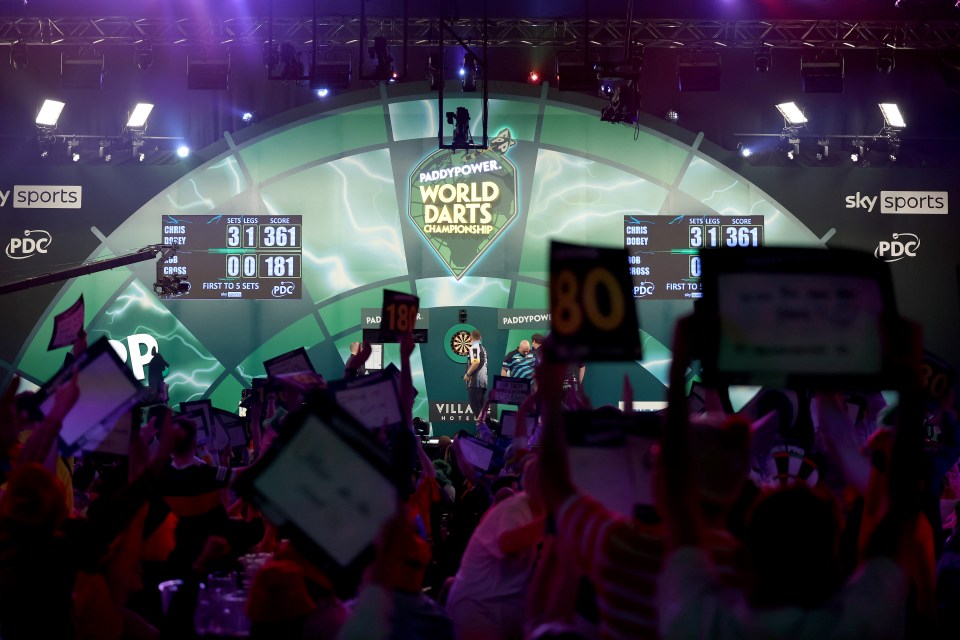 World Darts Championship will see £180,000 bonuses for nine-darters – including £60k to one lucky punter at Ally Pally