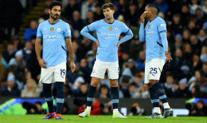 Shaken Pep Guardiola admits title race could be over NEXT WEEK as ‘fragile’ Man City suffer fifth defeat in a row