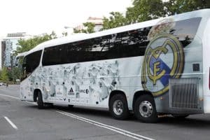 Real Madrid Team Bus Involved In Accident After Liverpool Defeat