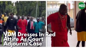 VDM Dresses In Red Attire As Court Adjourns Falana’s Case