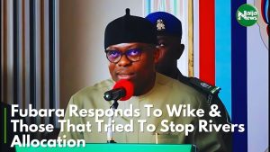 VIDEO: Fubara Responds To Wike And Those Trying To Stop Rivers Allocation