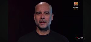 Man City fans say ‘Liverpool on Sunday and he’s lost his mind’ as Pep Guardiola sings song for Barcelona’s birthday