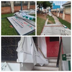 Thugs Invade Edo PDP Secretariat, Destroy Properties Worth Millions