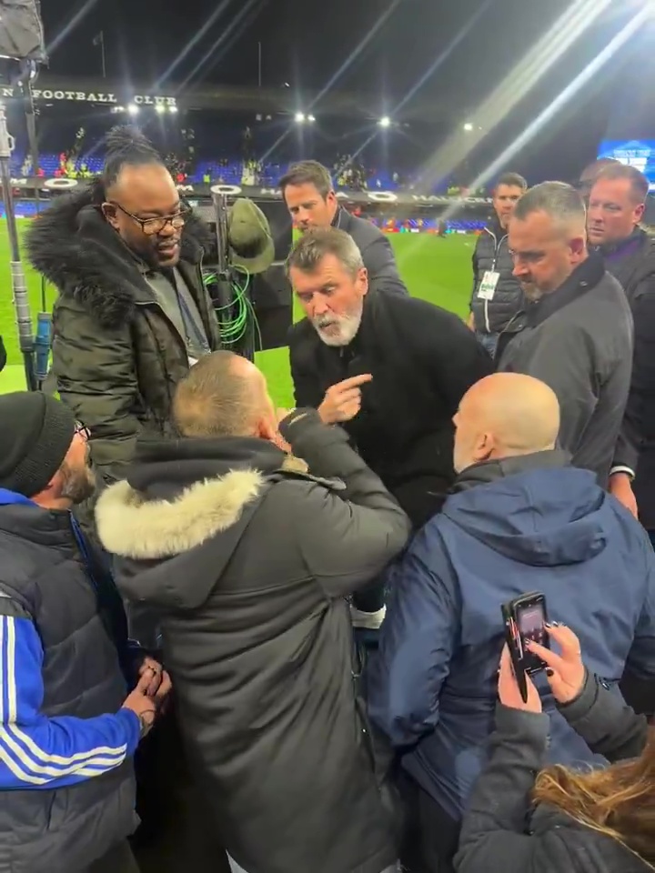 Sky Sports launch investigation into Roy Keane scrape with Ipswich fan as Jamie Redknapp and co asked to give statements