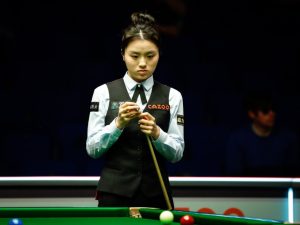 Female snooker star Bai Yulu one game from history as she reaches final round of UK Championship qualifying