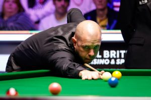 ‘Somebody’s looking down on me’ – Snooker star emotional after missing pal’s funeral to progress in UK Championship