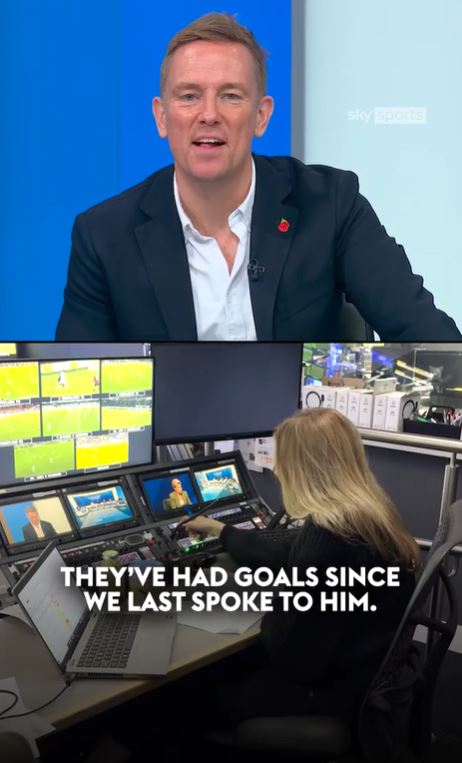 Fans say ‘they make it look easy’ as Sky Sports give behind-the-scenes look at Soccer Saturday production