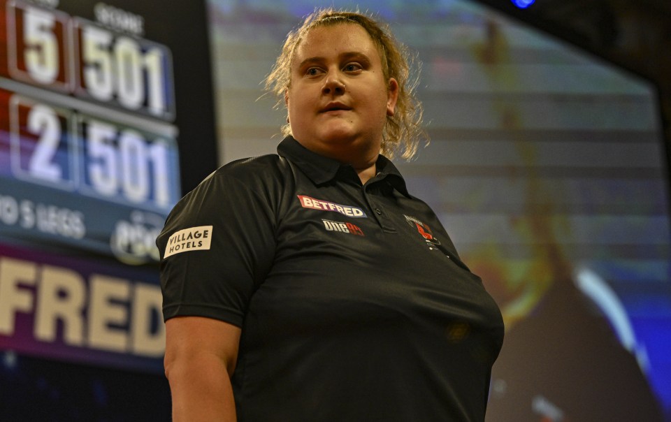 ‘Doesn’t mean I’m unbeatable,’ says Beau Greaves as World Darts Championship moment reminds her she’s ‘vulnerable’