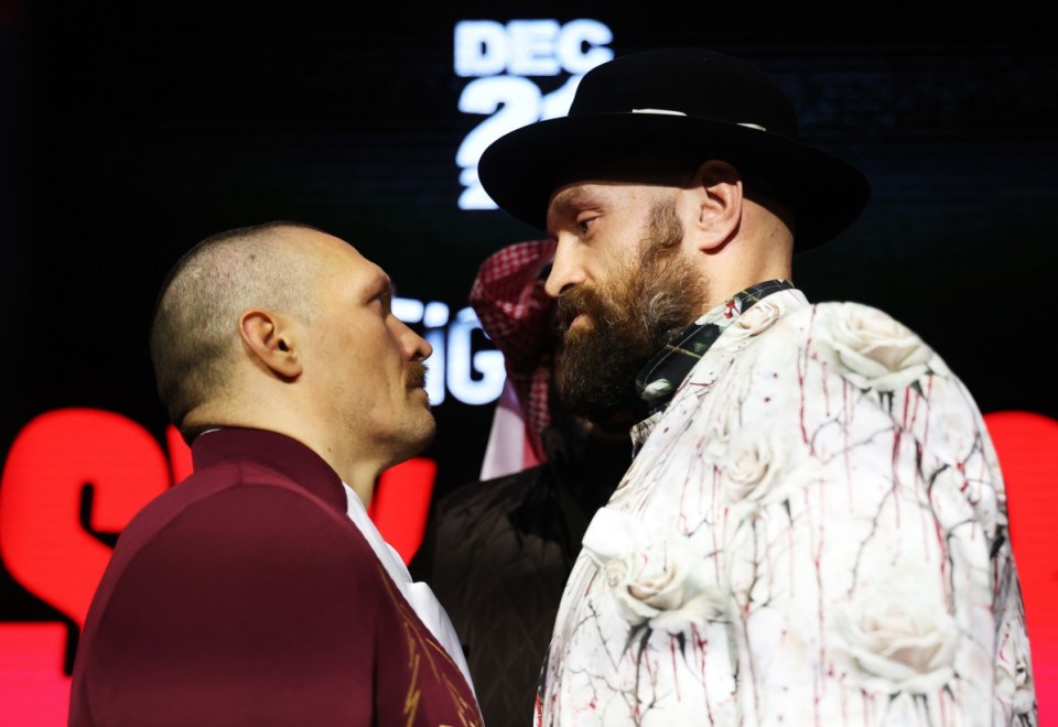 Tyson Fury and Oleksandr Usyk could decide replacement judge with COIN TOSS with camps split on who should be ringside