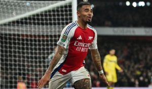 Carabao Cup: Gabriel Jesus hat-trick inspires Arsenal comeback against Palace